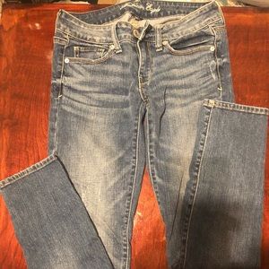 American eagle skinny stretch jeans